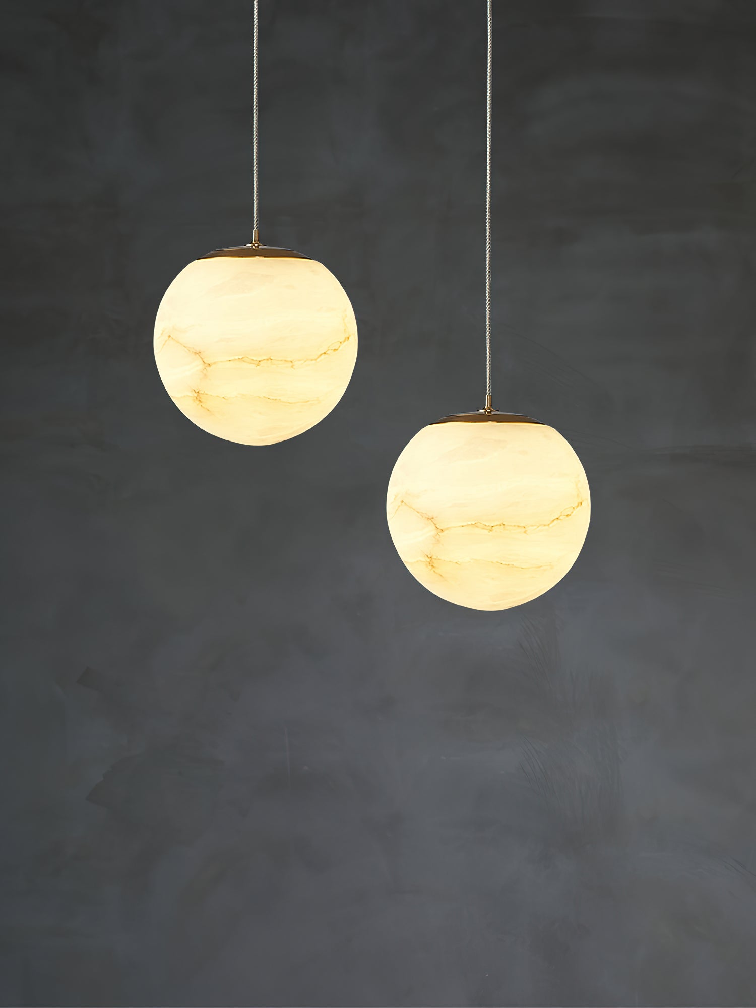 Uphaara Suspension en Albâtre Moderne Minimaliste