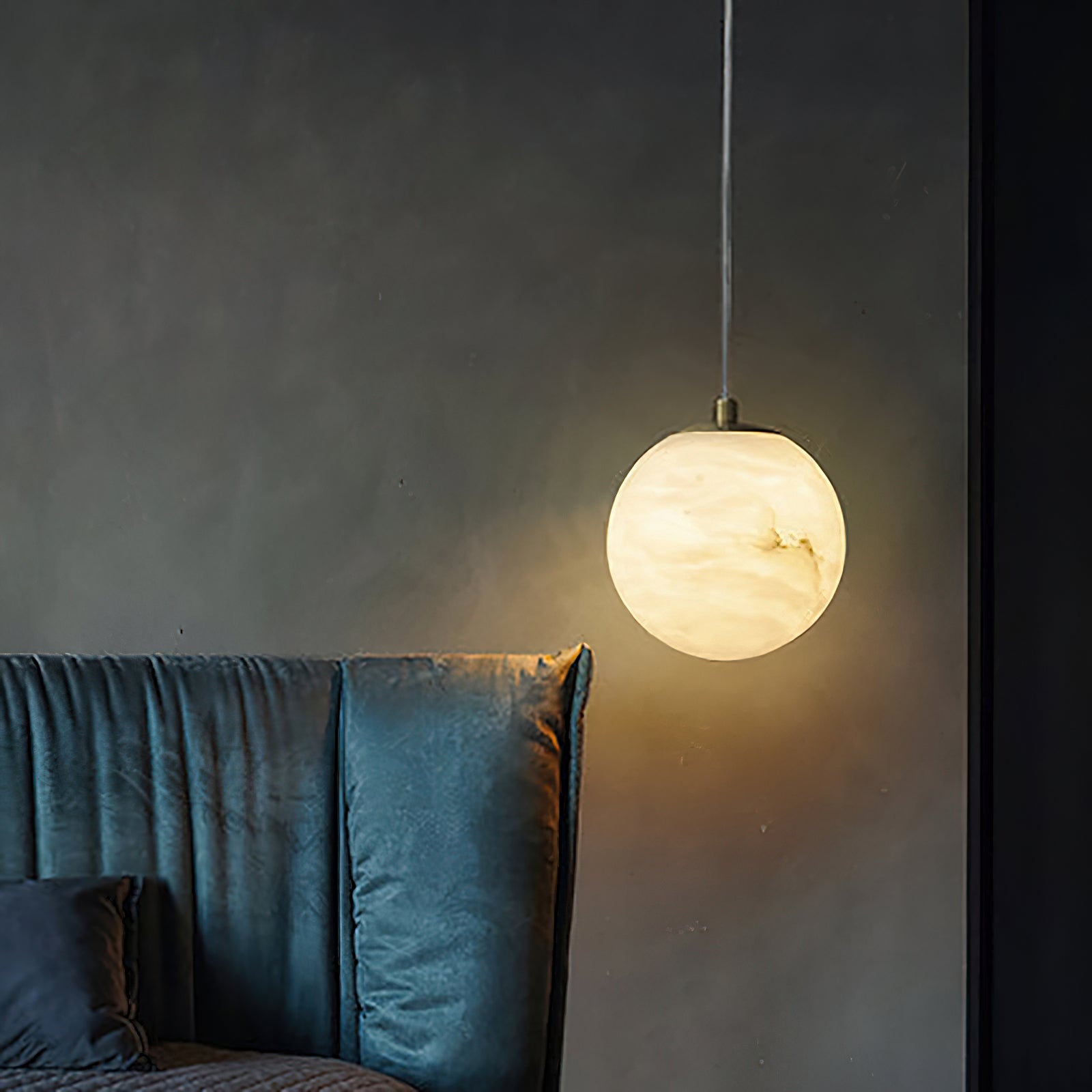 Uphaara Suspension en Albâtre Moderne Minimaliste