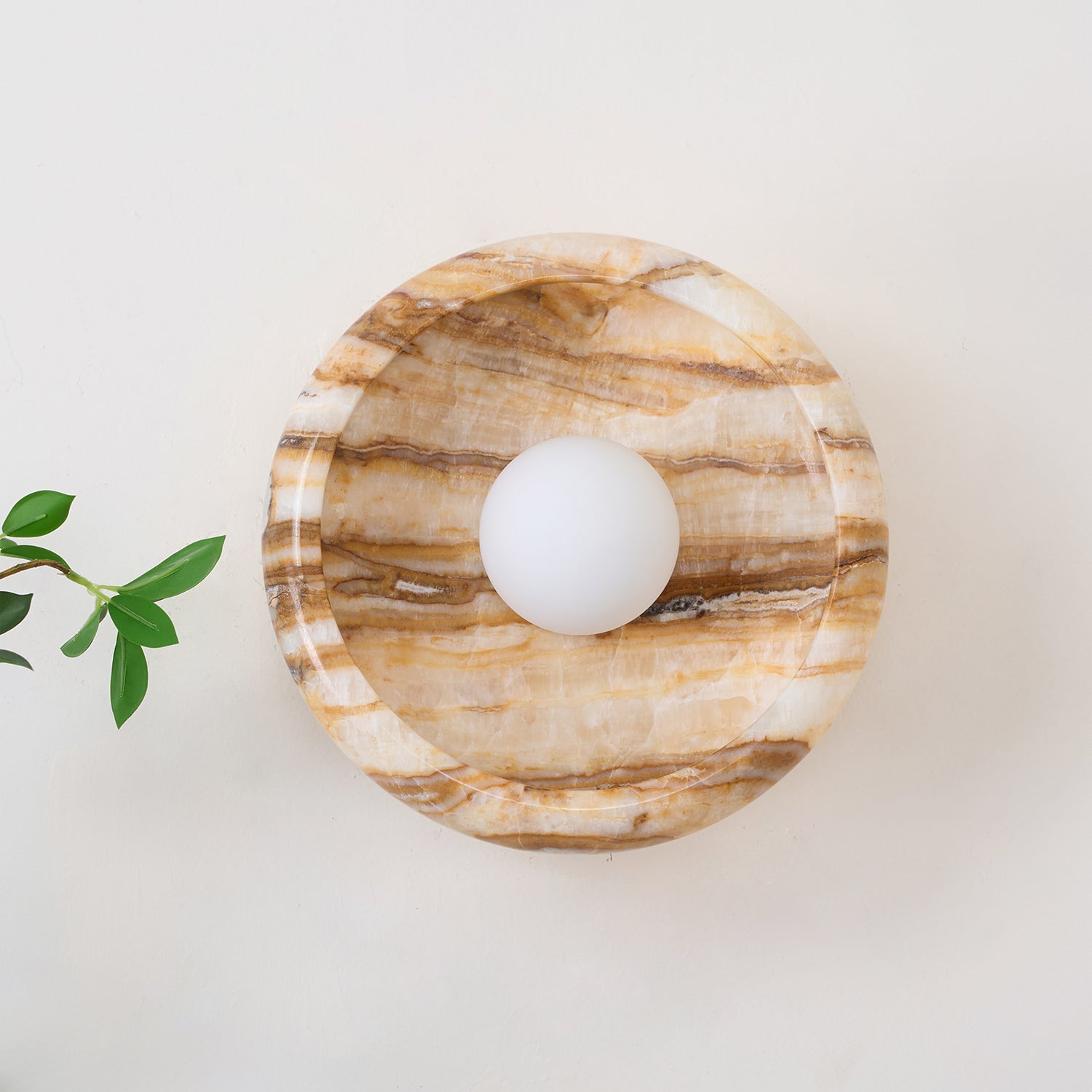 Onvix Applique murale en onyx naturel