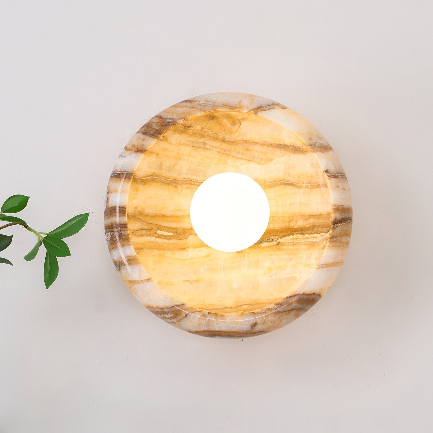 Onvix Applique murale en onyx naturel