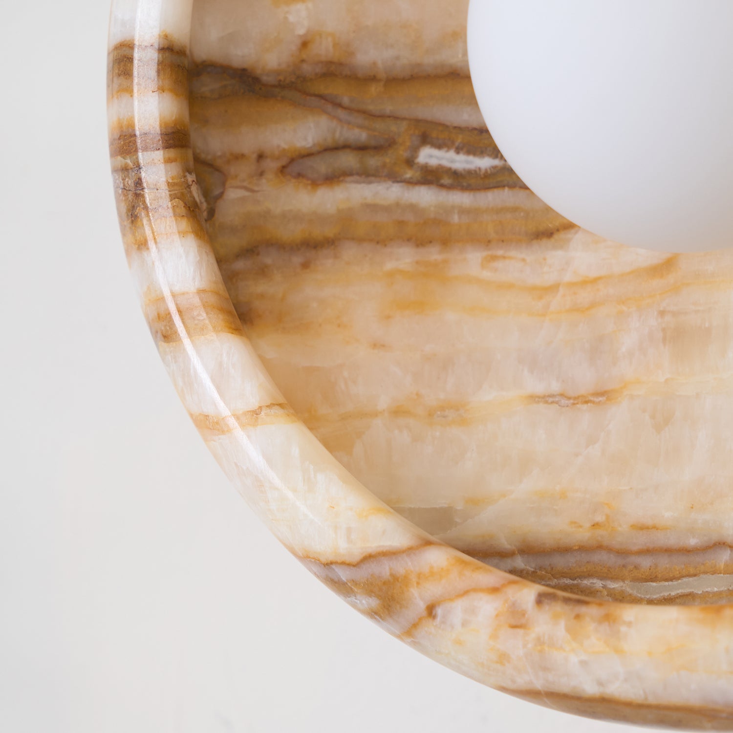 Onvix Applique murale en onyx naturel