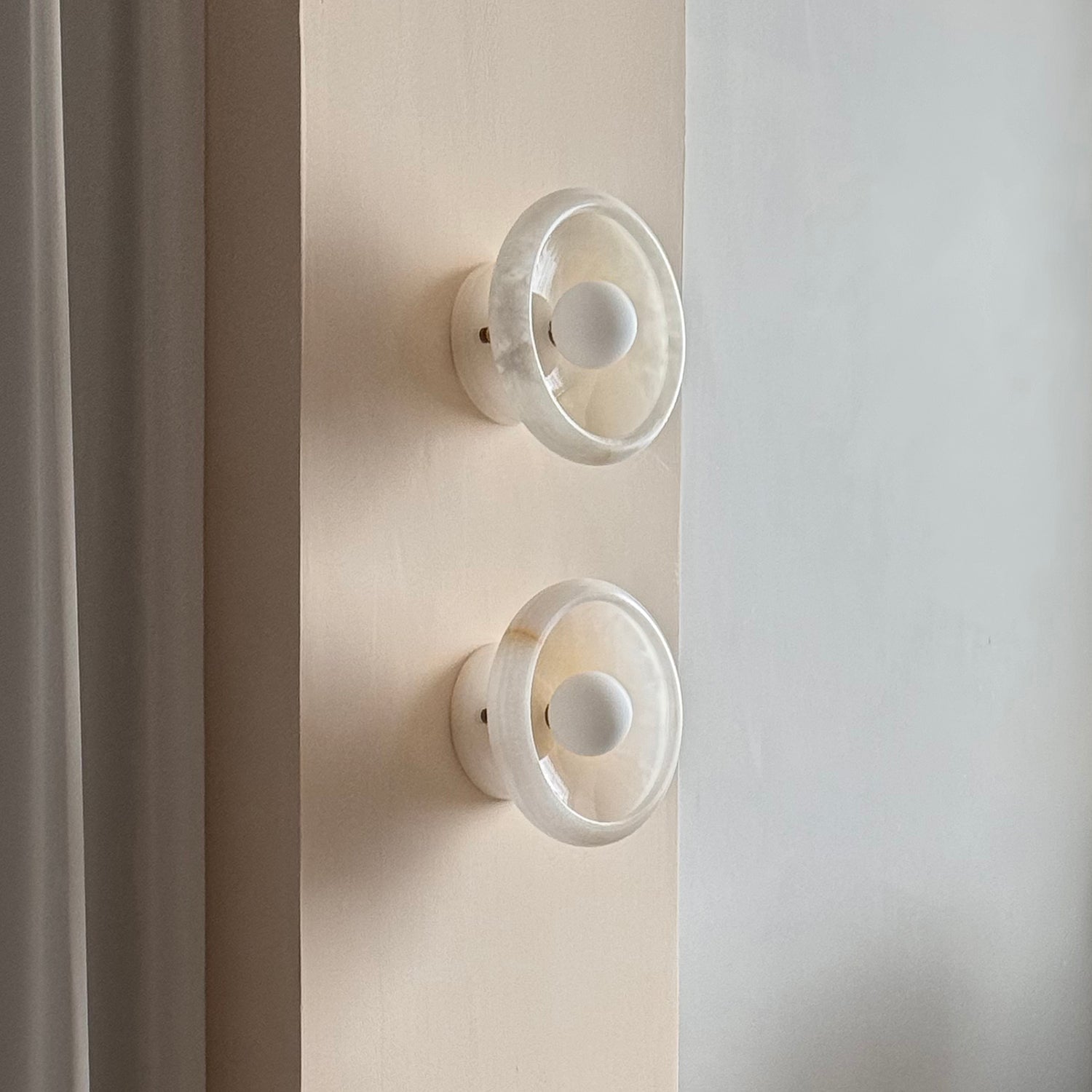 Onvix Applique murale en onyx naturel
