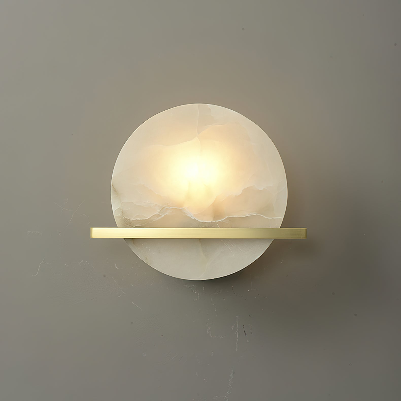 Vatalisra Applique Murale en Albâtre Moderne Minimaliste