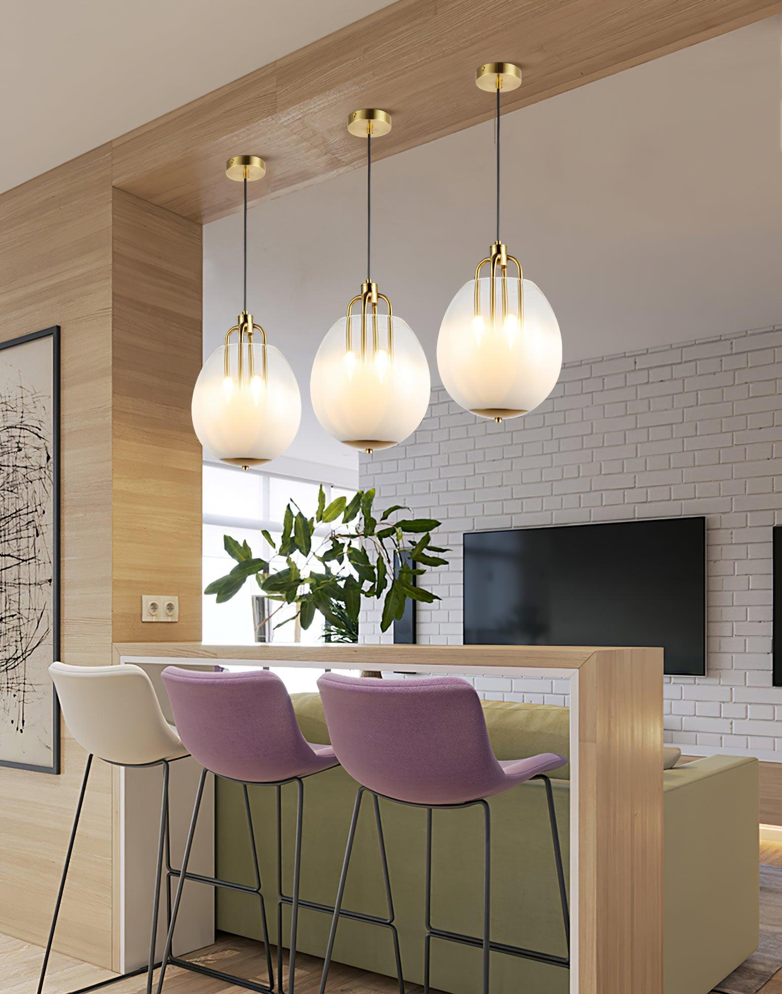 Tatum Suspension en Verre de Luxe