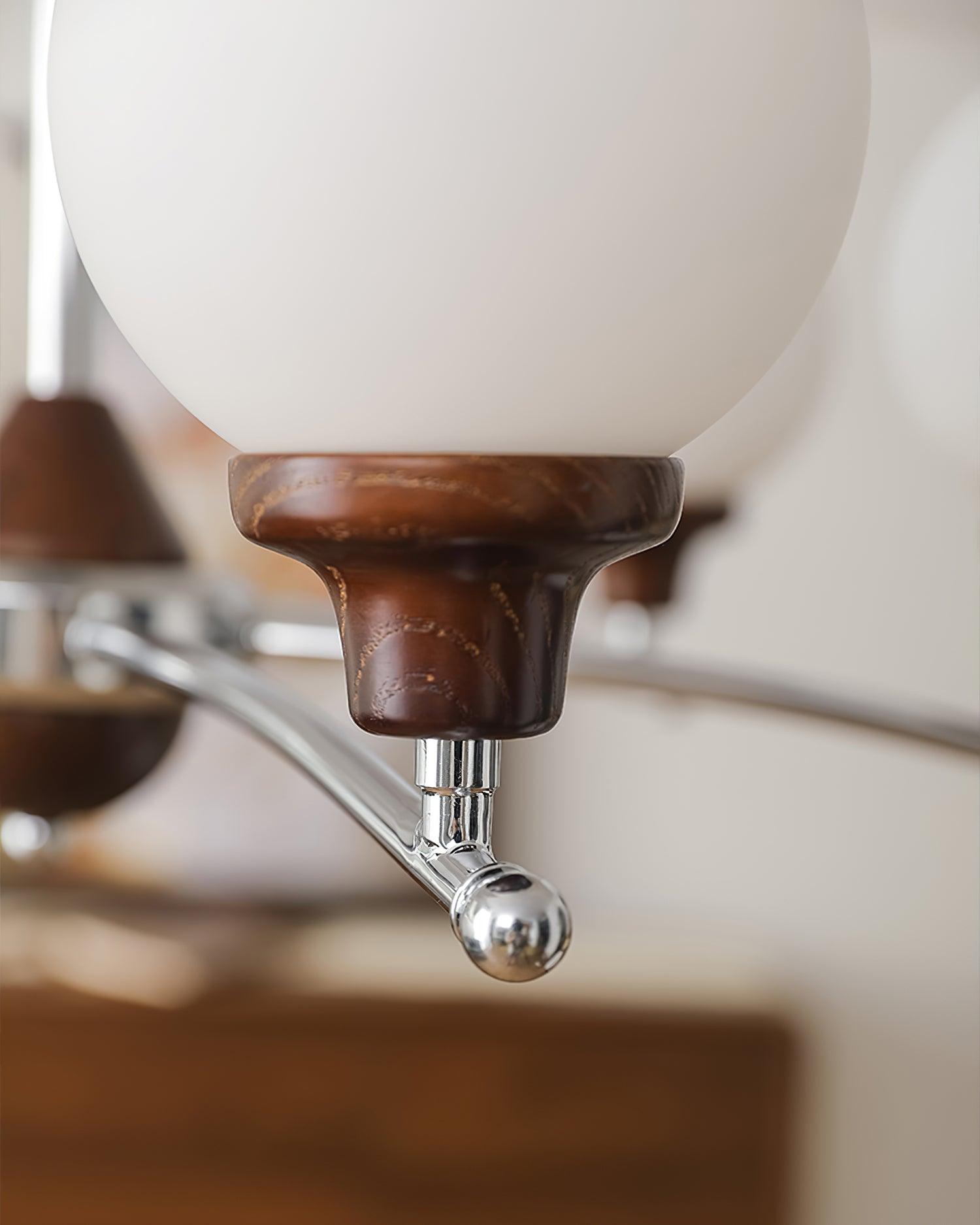 Lustre Sciolari Vintage Bois Verre