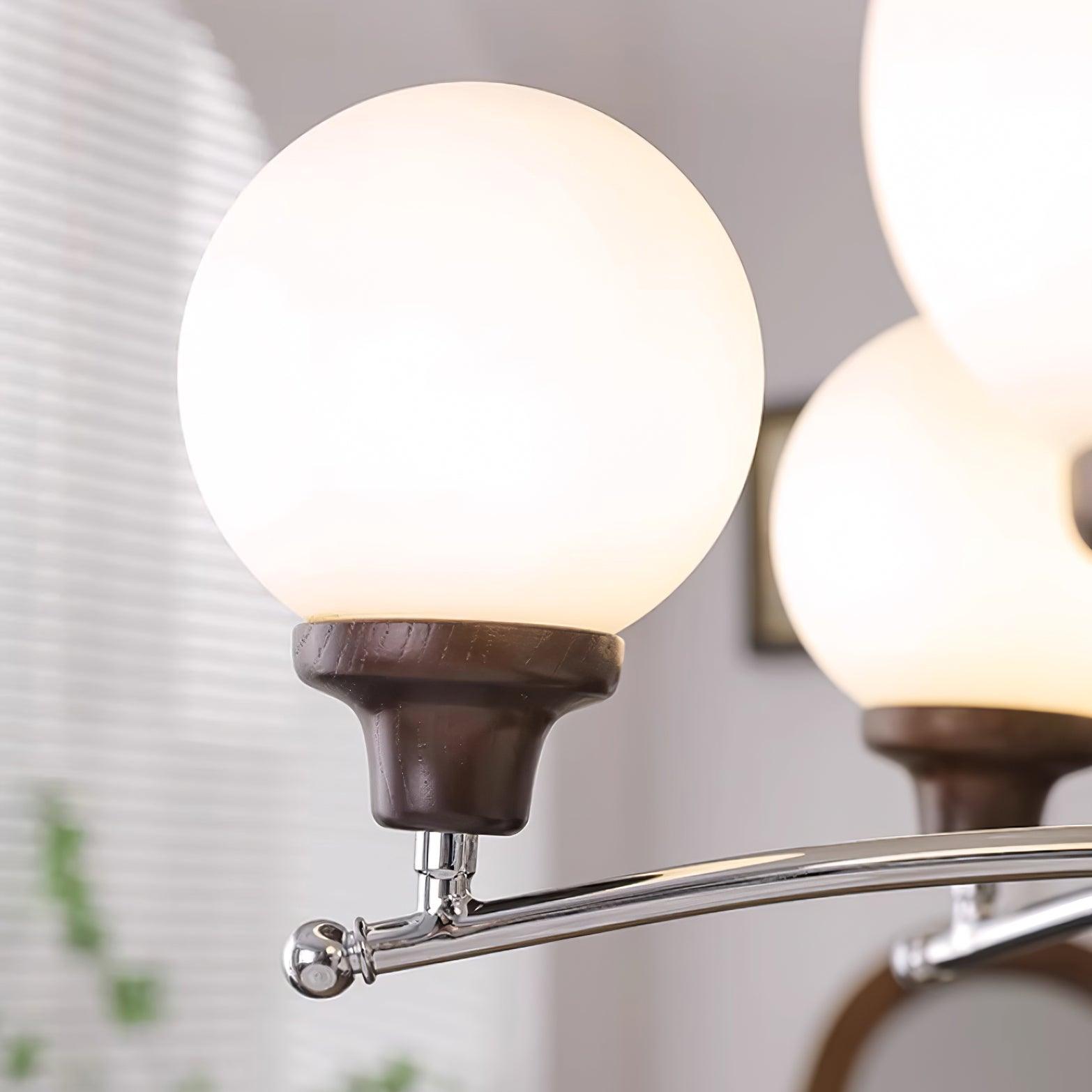 Lustre Sciolari Vintage Bois Verre