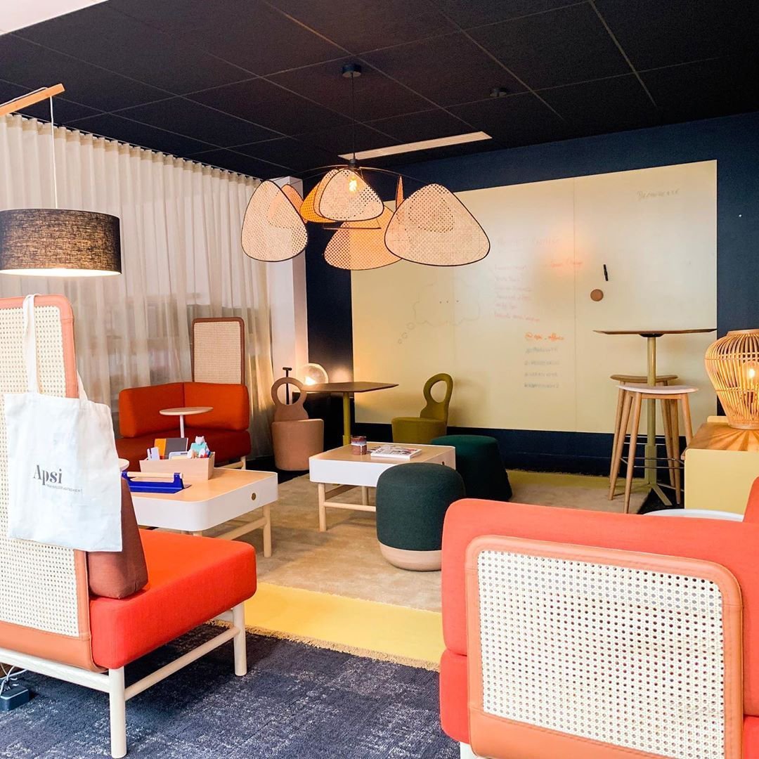Lustra Suspension Rattan Swag Industrielle