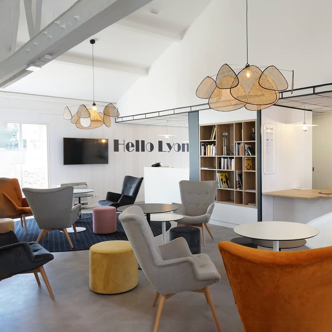 Lustra Suspension Rattan Swag Industrielle