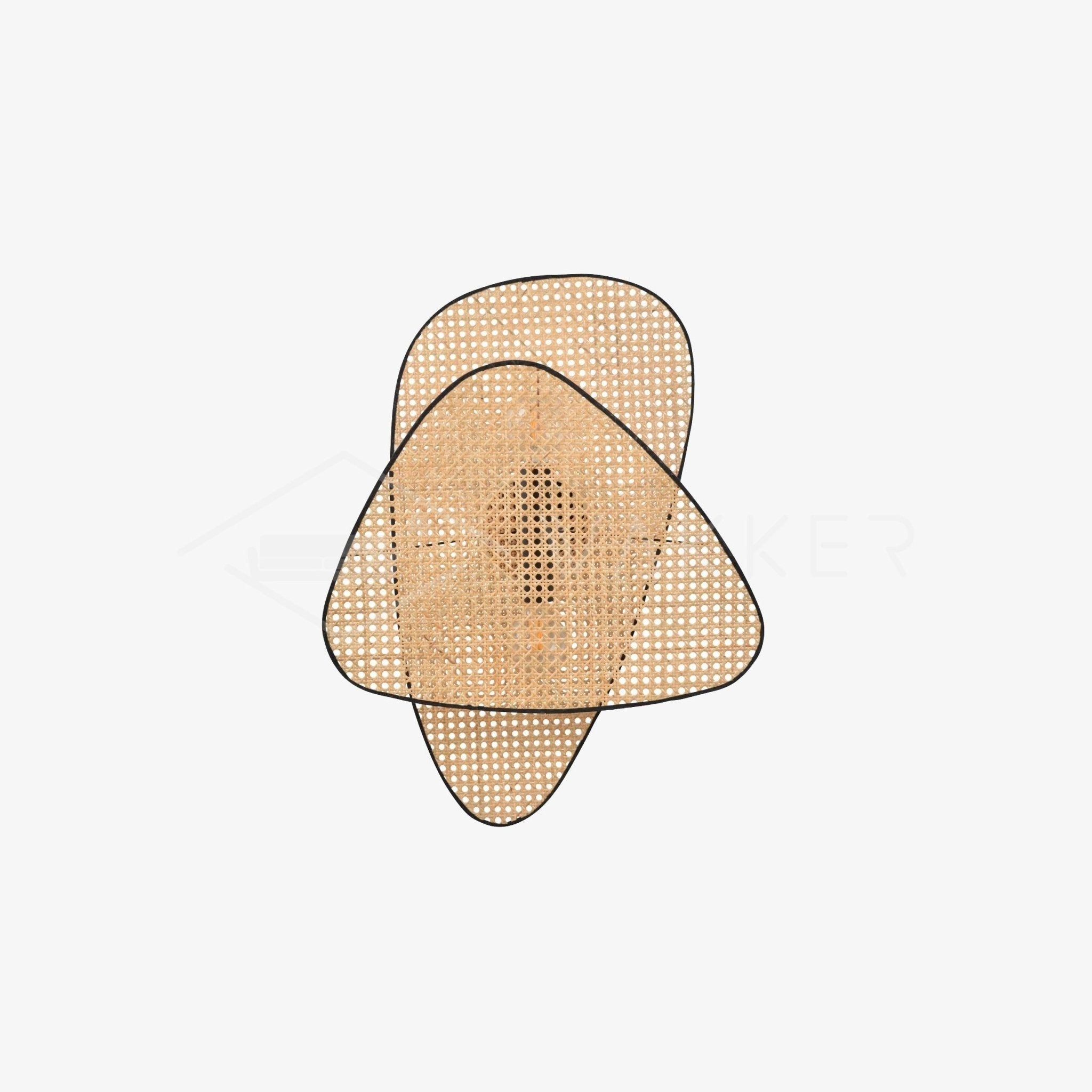 Uvelan Applique Murale Art Naturel Bambou