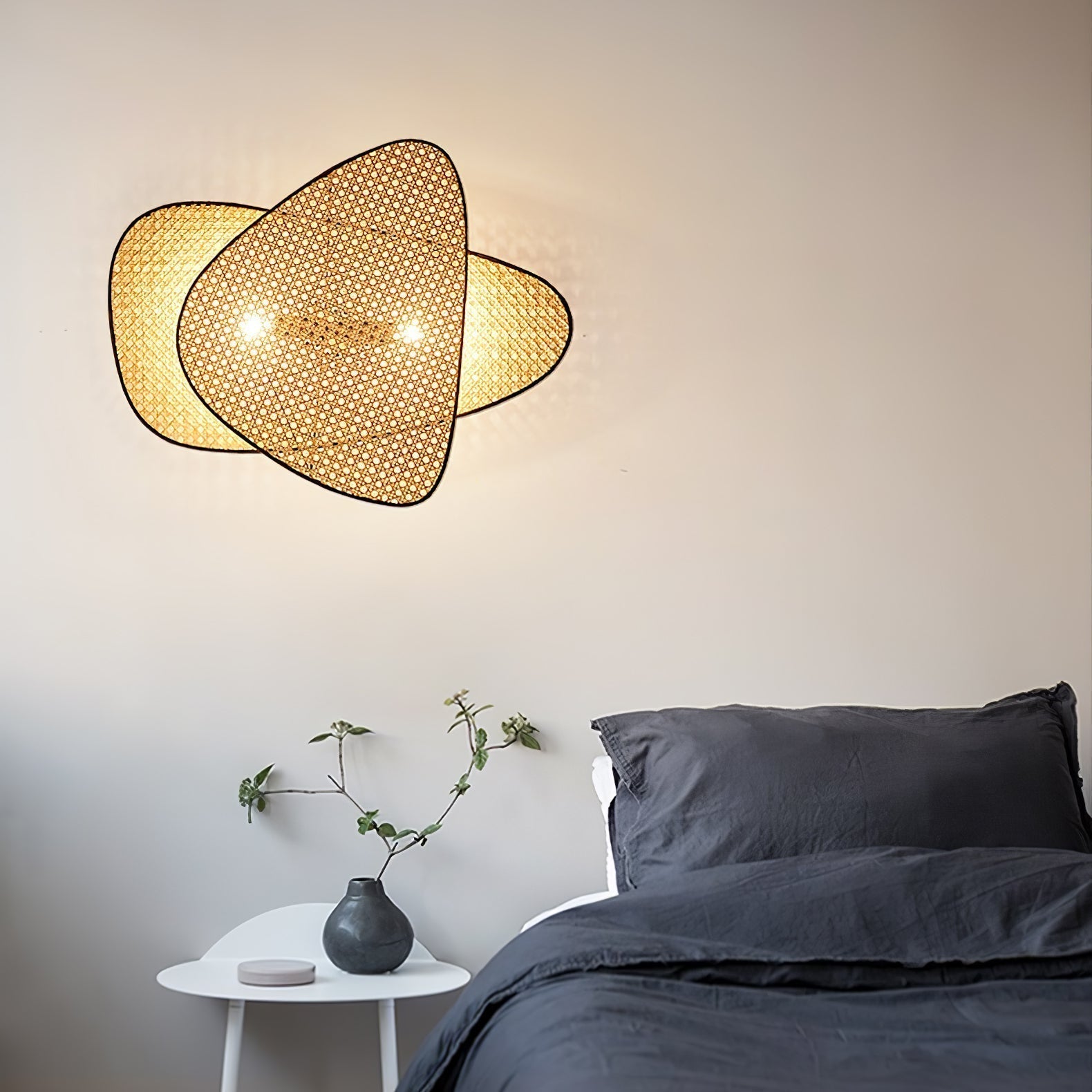 Uvelan Applique Murale Art Naturel Bambou