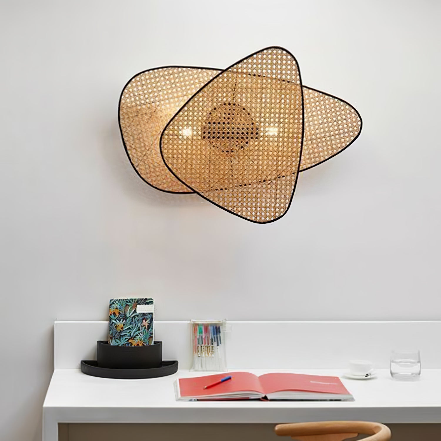 Uvelan Applique Murale Art Naturel Bambou