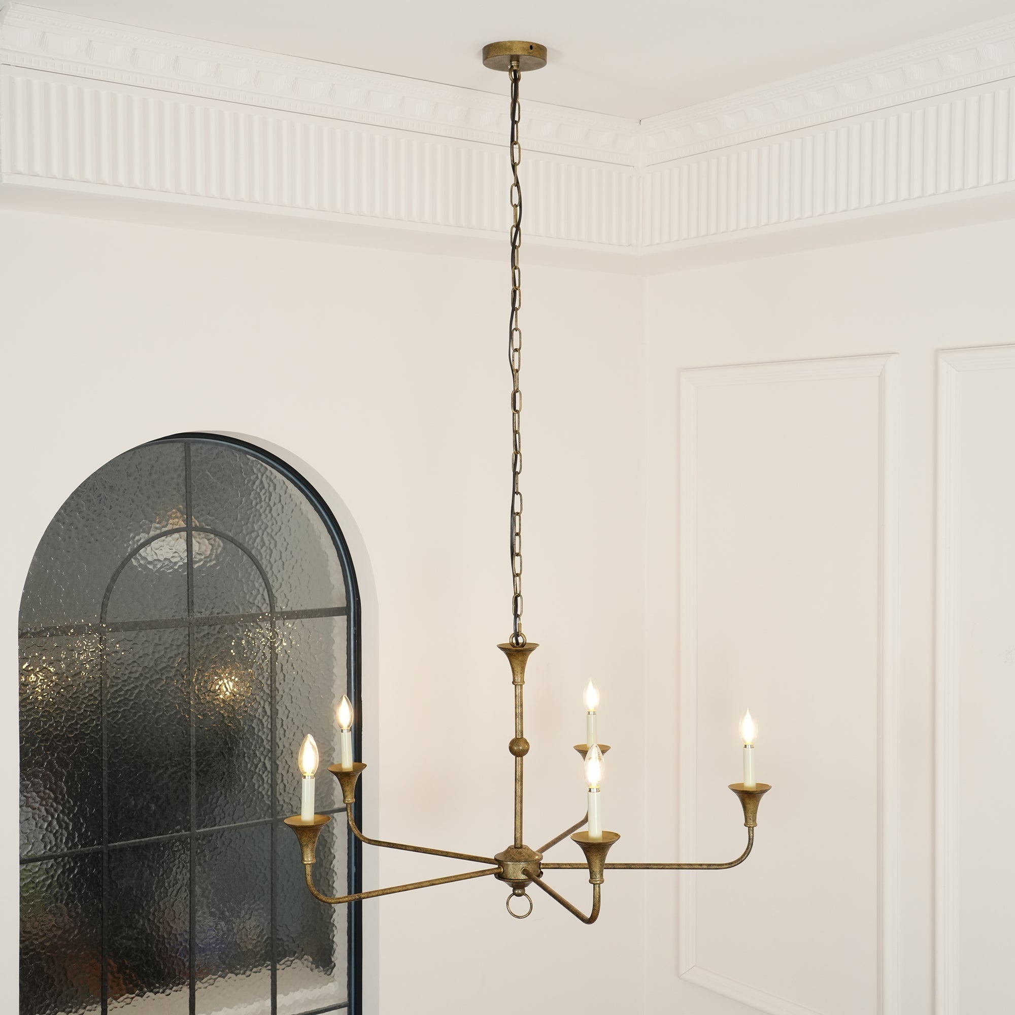 Lustra Candle Lustre Élégant