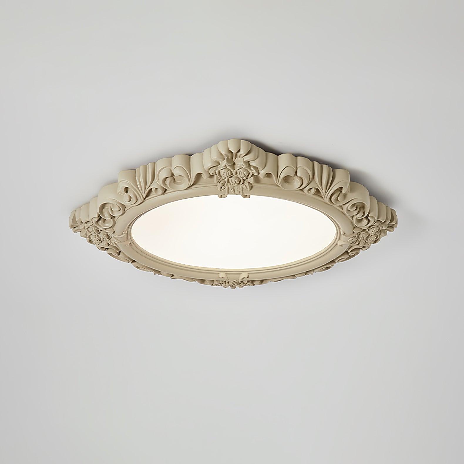 Avraee Lampe Plafonnier en Résine Sculptée