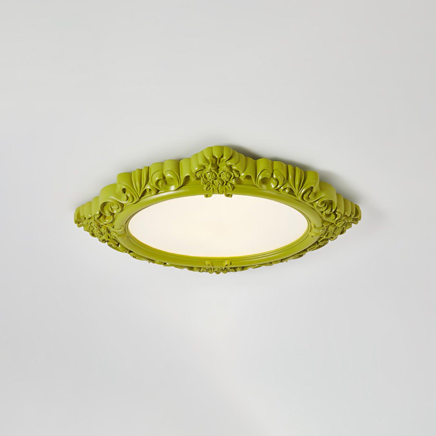 Avraee Lampe Plafonnier en Résine Sculptée