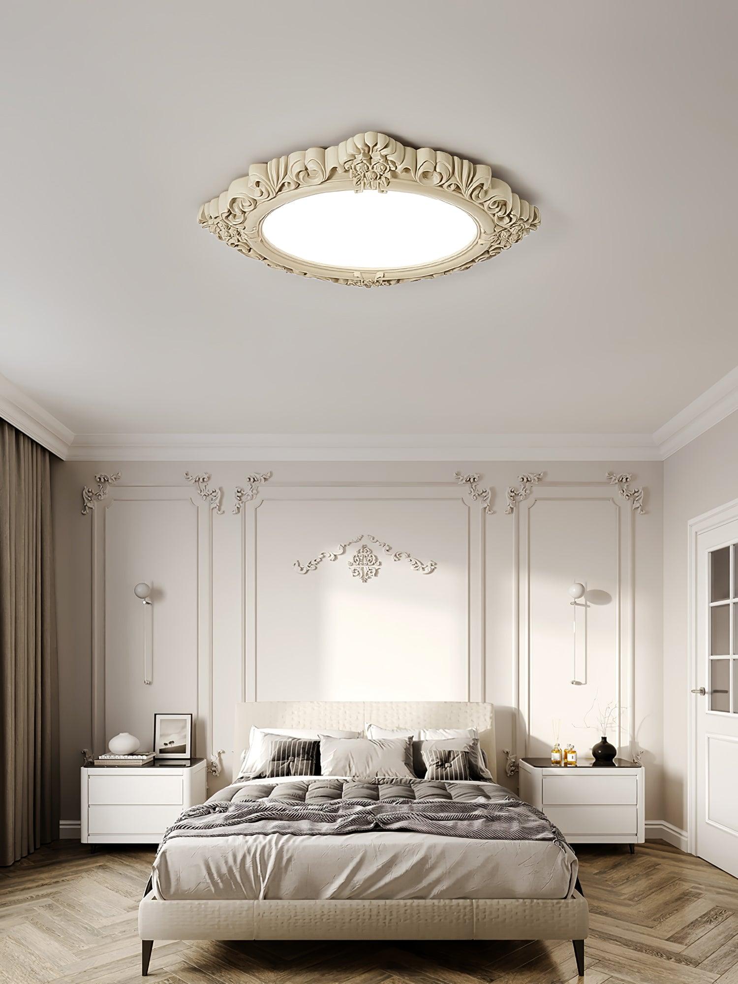Avraee Lampe Plafonnier en Résine Sculptée