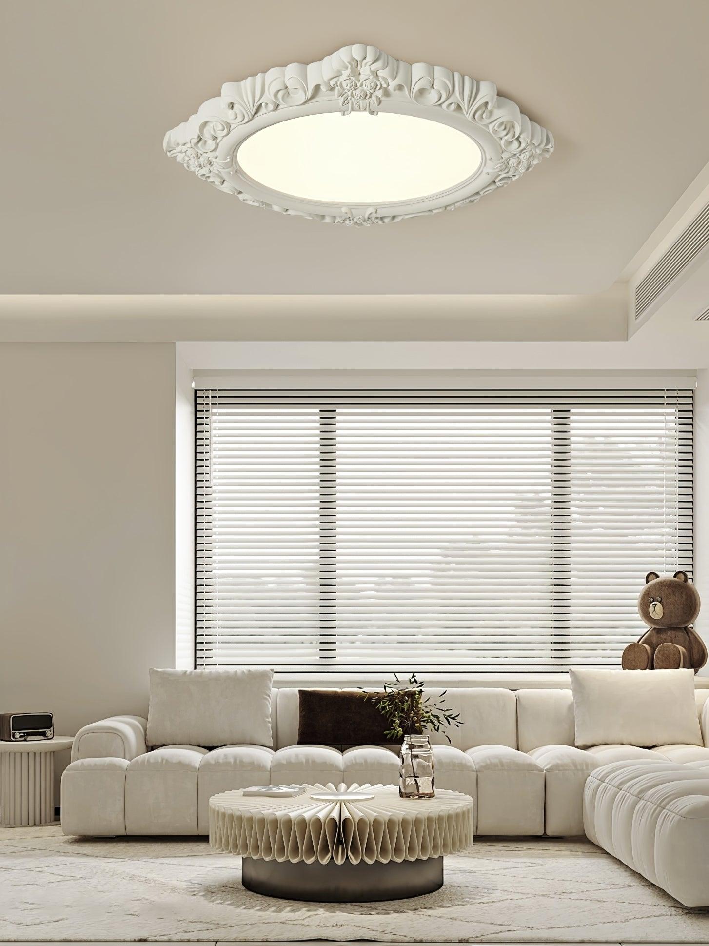 Avraee Lampe Plafonnier en Résine Sculptée