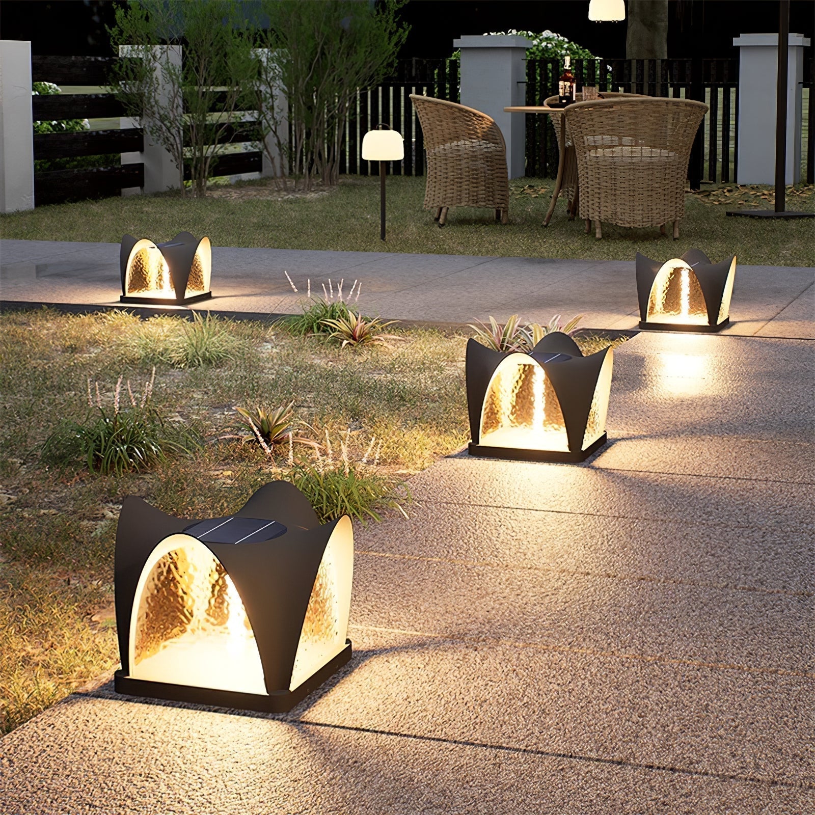 Veyra Lampe Solaire Moderne Extérieure