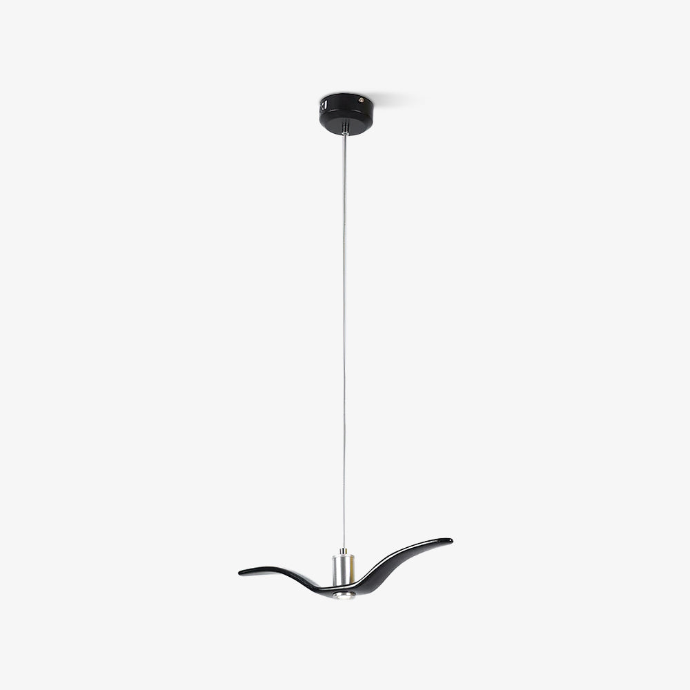 Lustra Suspension Lampe Ailes d'Oiseau pour Salon