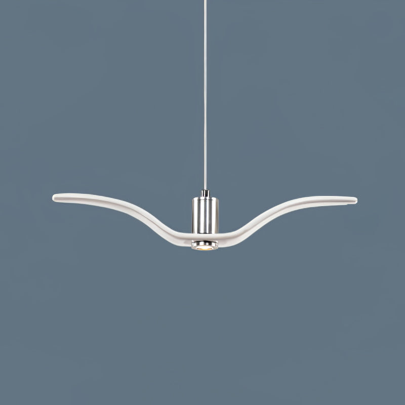 Lustra Suspension Lampe Ailes d'Oiseau pour Salon