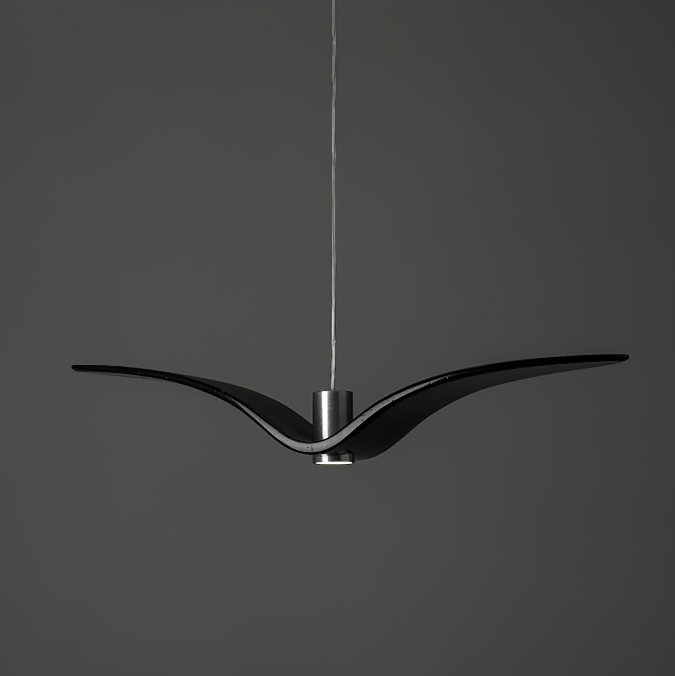 Lustra Suspension Lampe Ailes d'Oiseau pour Salon