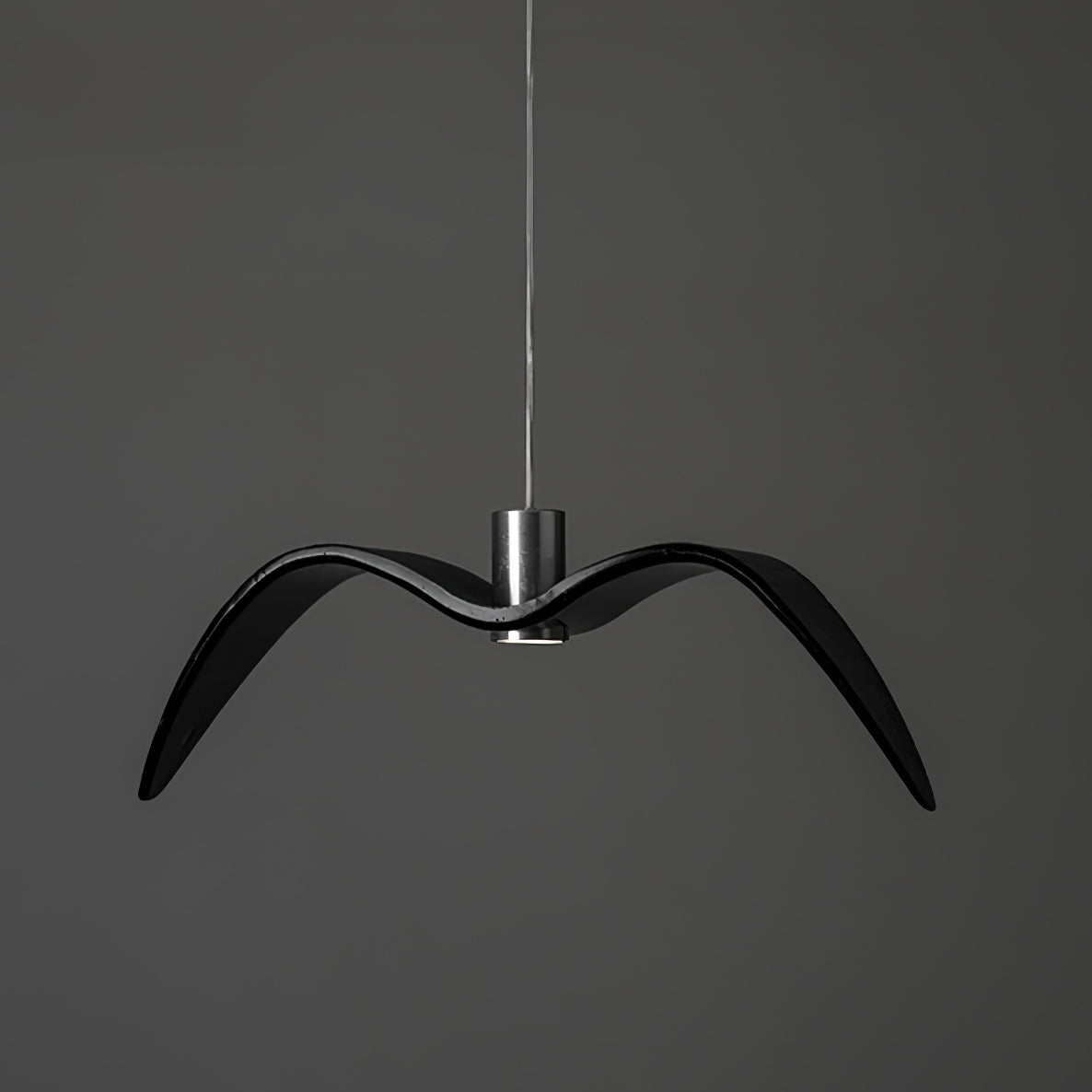 Lustra Suspension Lampe Ailes d'Oiseau pour Salon