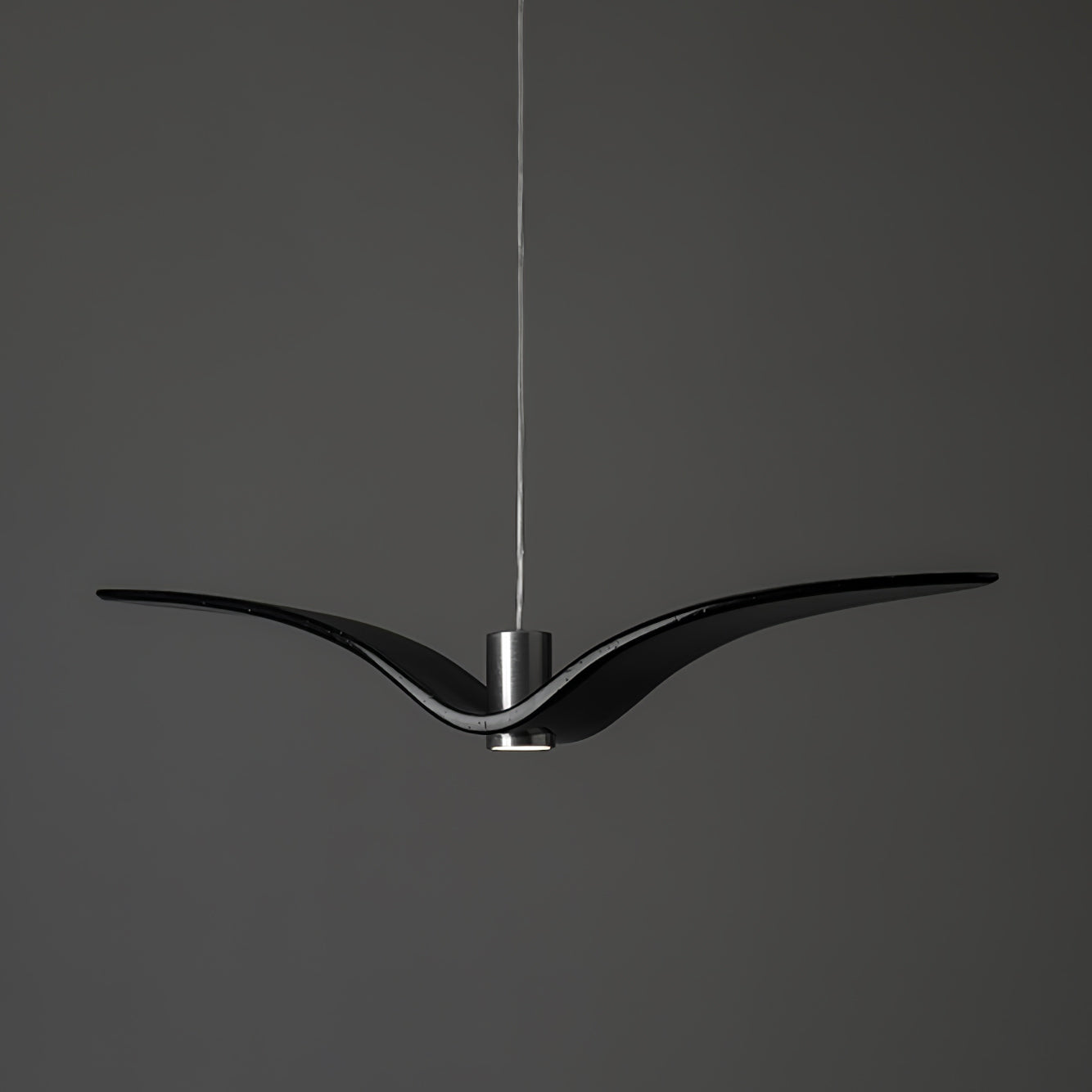 Lustra Suspension Lampe Ailes d'Oiseau pour Salon
