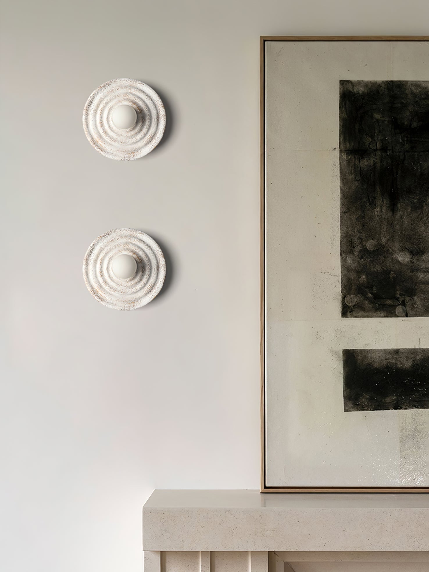 Ersila Applique Murale Résine Minimaliste Moderne