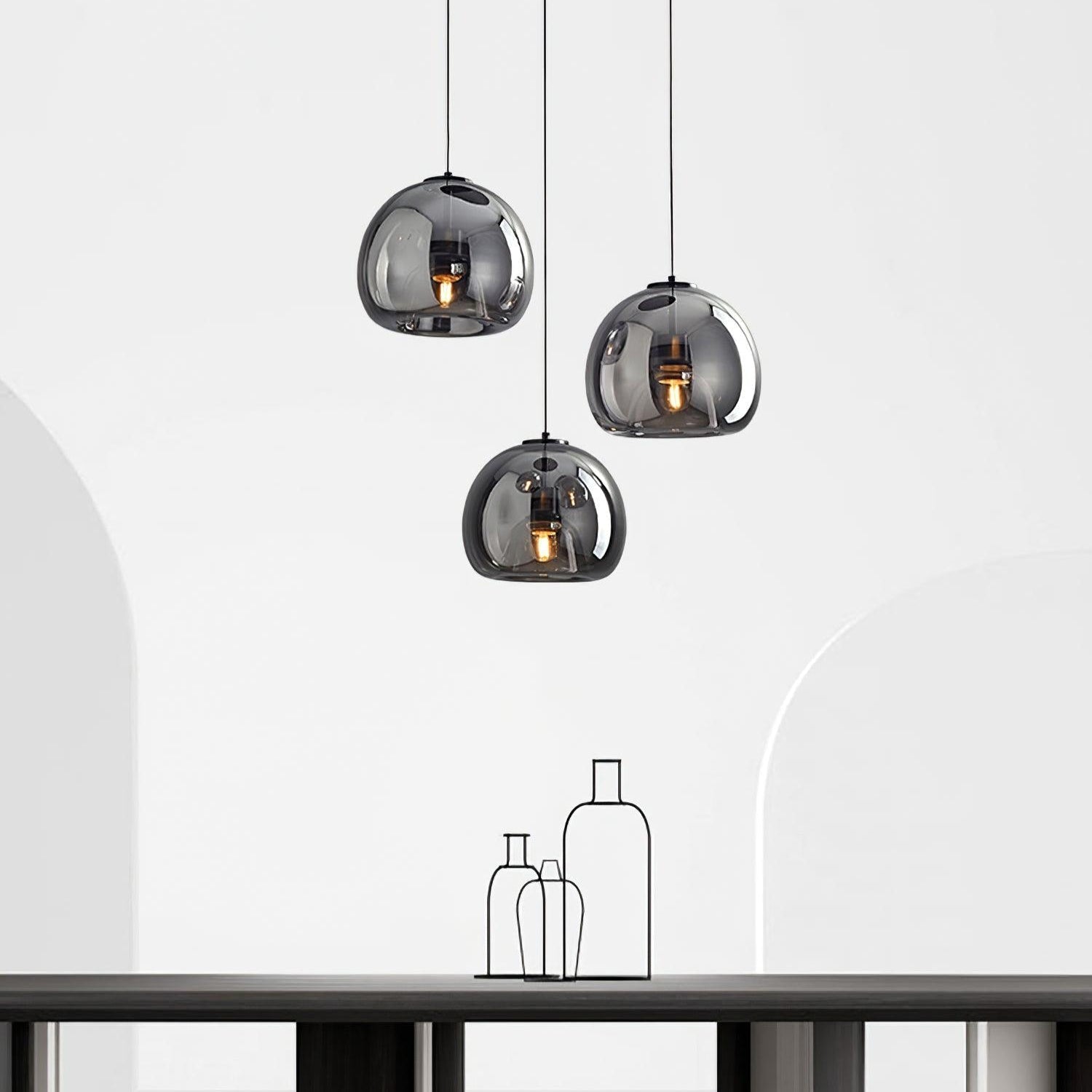Avola Suspension Verre Minimaliste