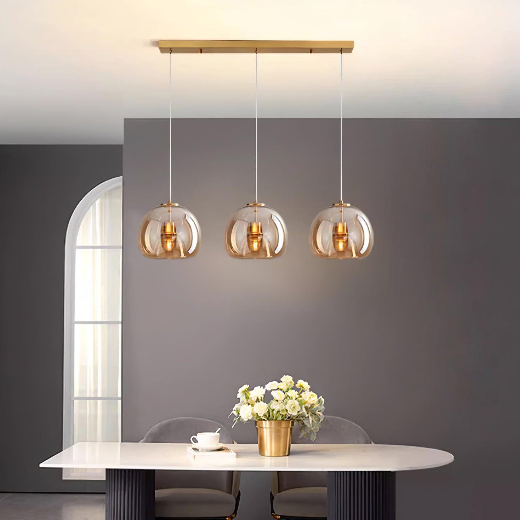 Avola Suspension Verre Minimaliste