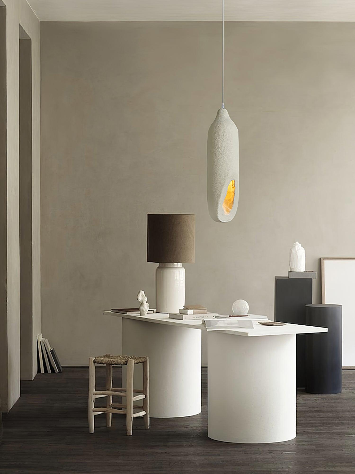 Anorion Lampe Suspendue Nordique Moderne en Plastique