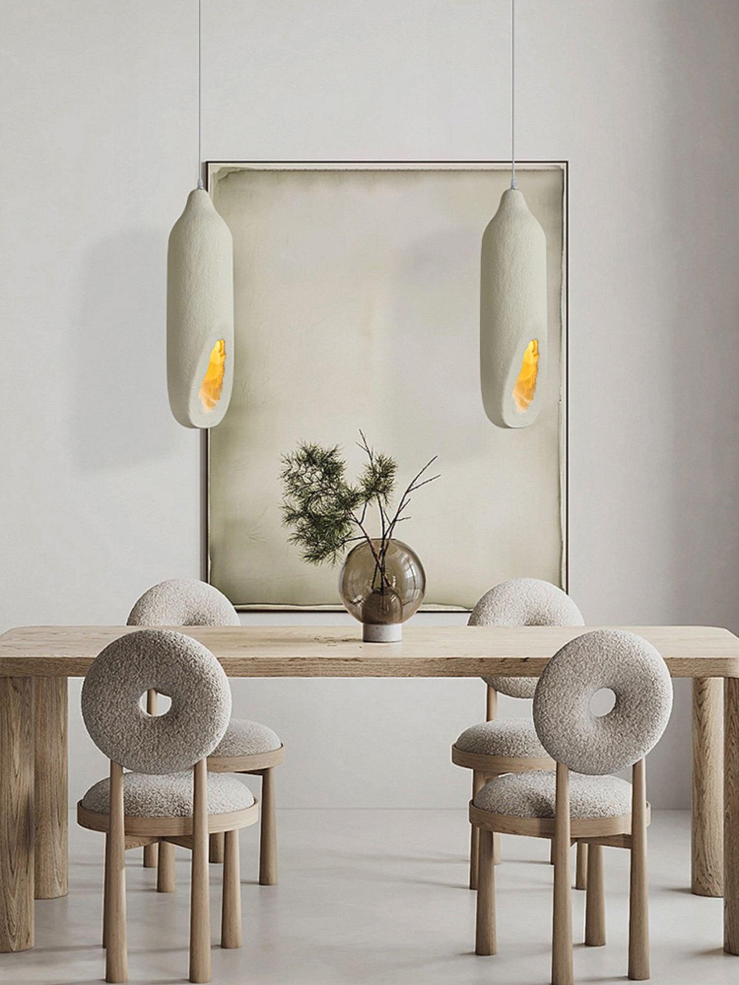 Anorion Lampe Suspendue Nordique Moderne en Plastique