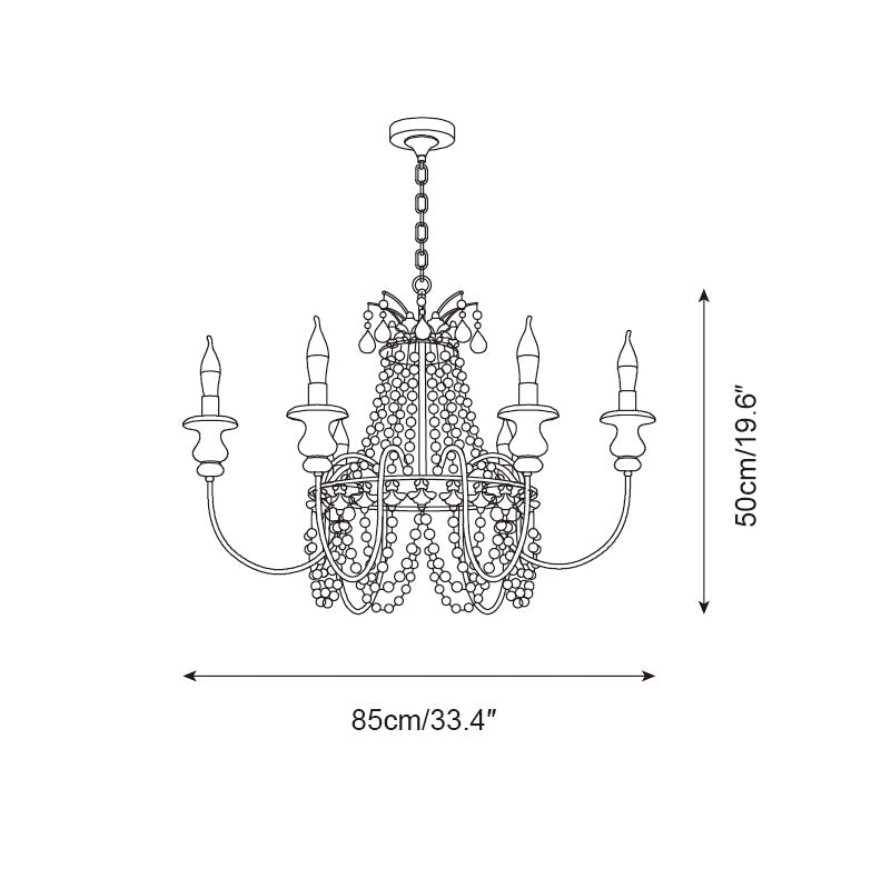 Seraphine Lustre Élégance Rustique en Perles