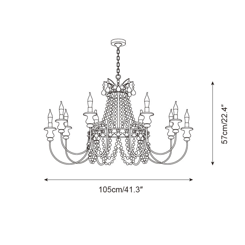 Seraphine Lustre Élégance Rustique en Perles