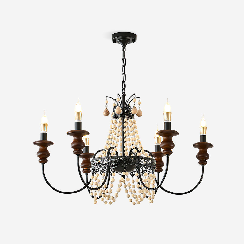 Seraphine Lustre Élégance Rustique en Perles