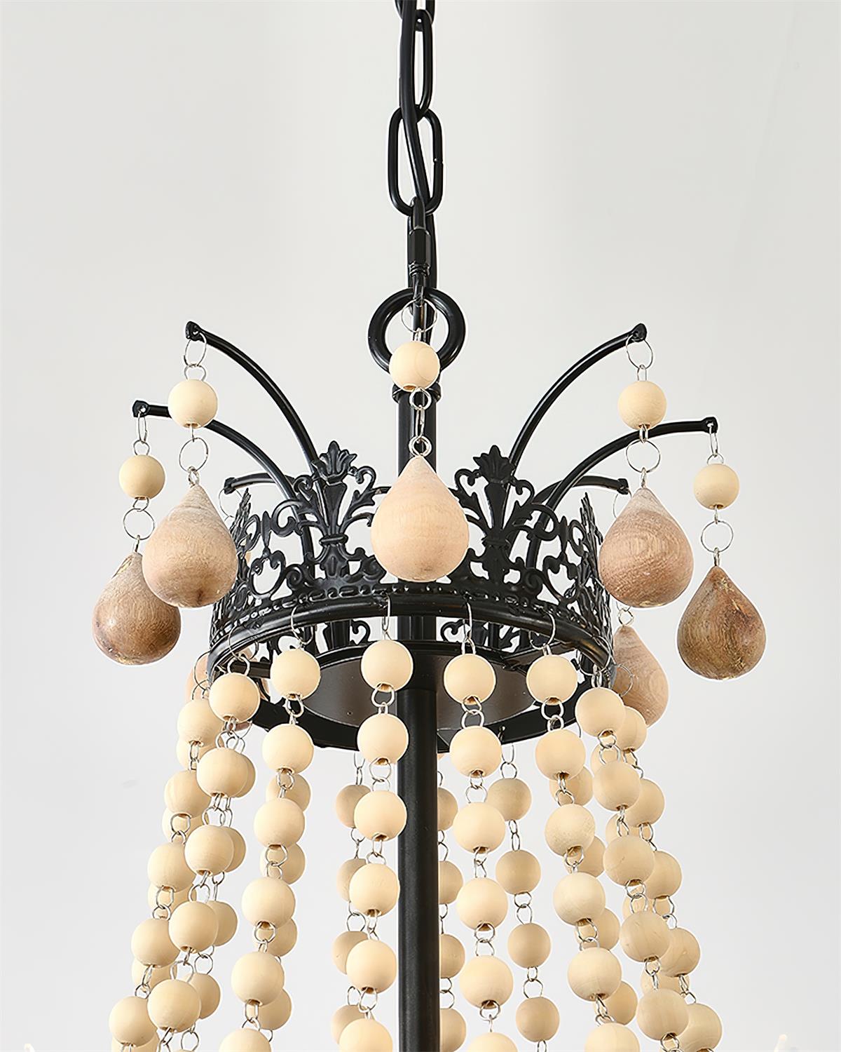 Seraphine Lustre Élégance Rustique en Perles