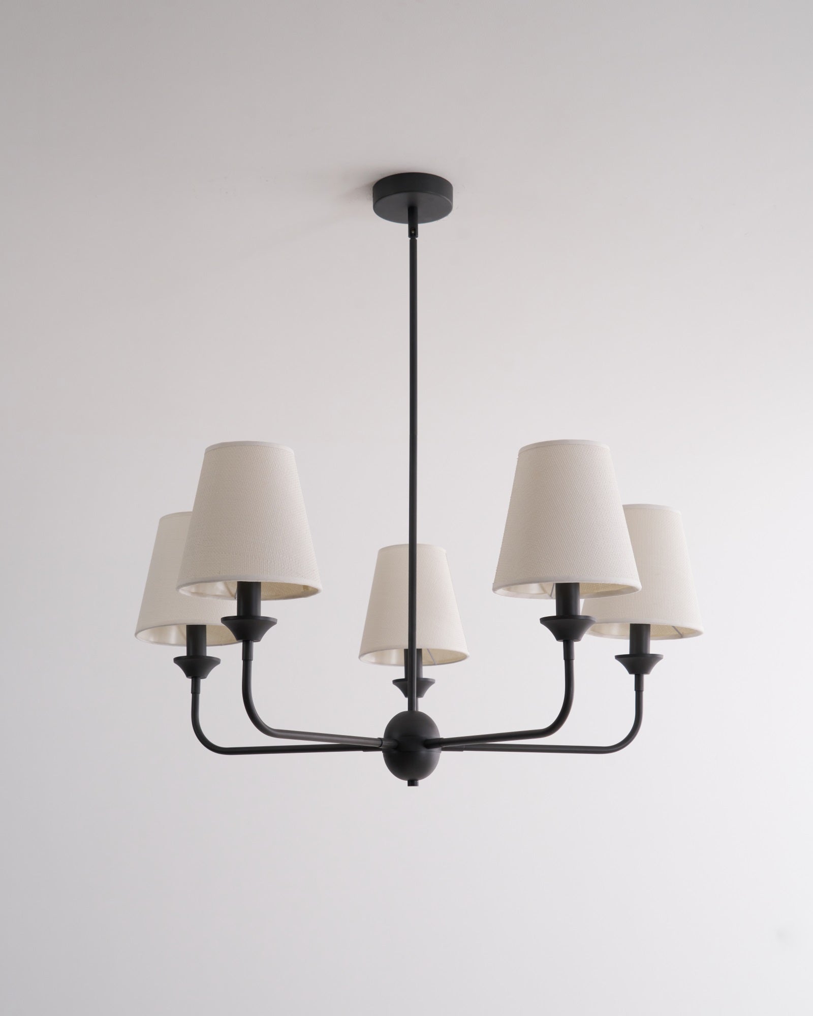 Zesorel Lustre en Tissu Industriel Vintage
