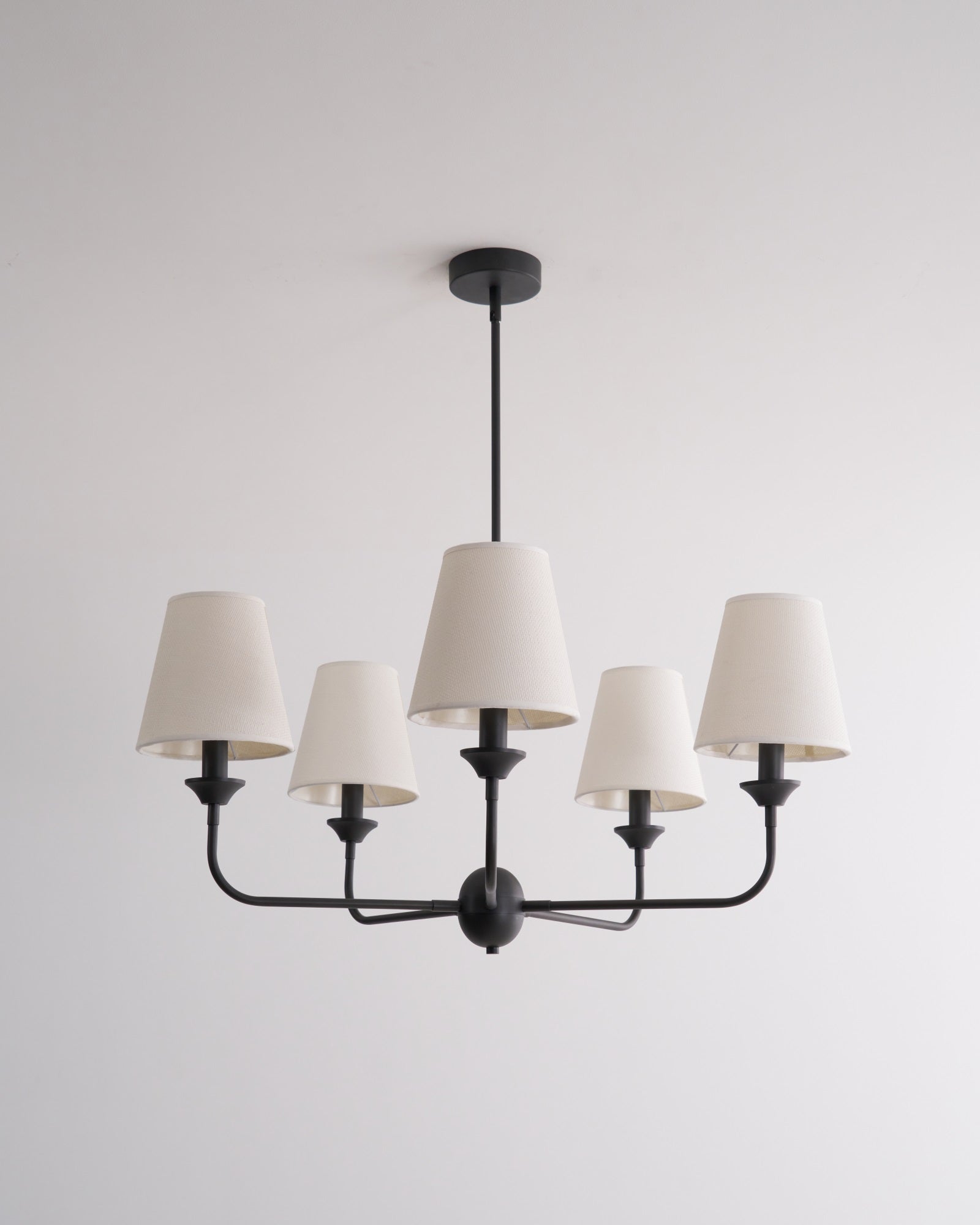 Zesorel Lustre en Tissu Industriel Vintage