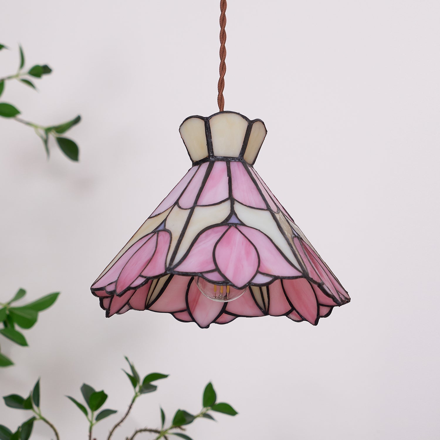 Rose Suspension Verre