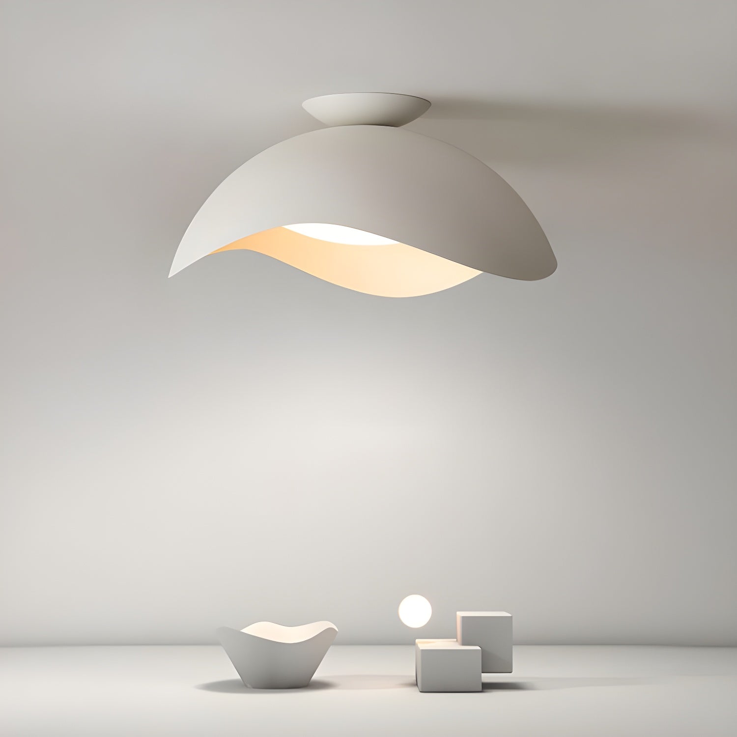 Etalir Plafonnier Art Nordique Vague