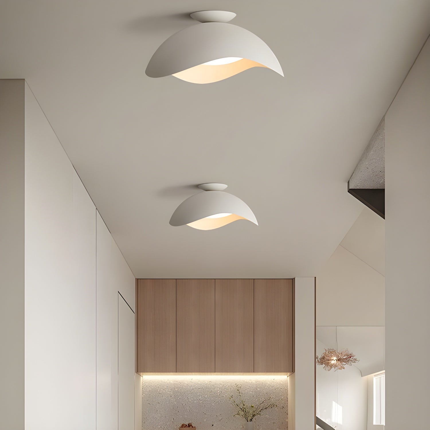 Etalir Plafonnier Art Nordique Vague