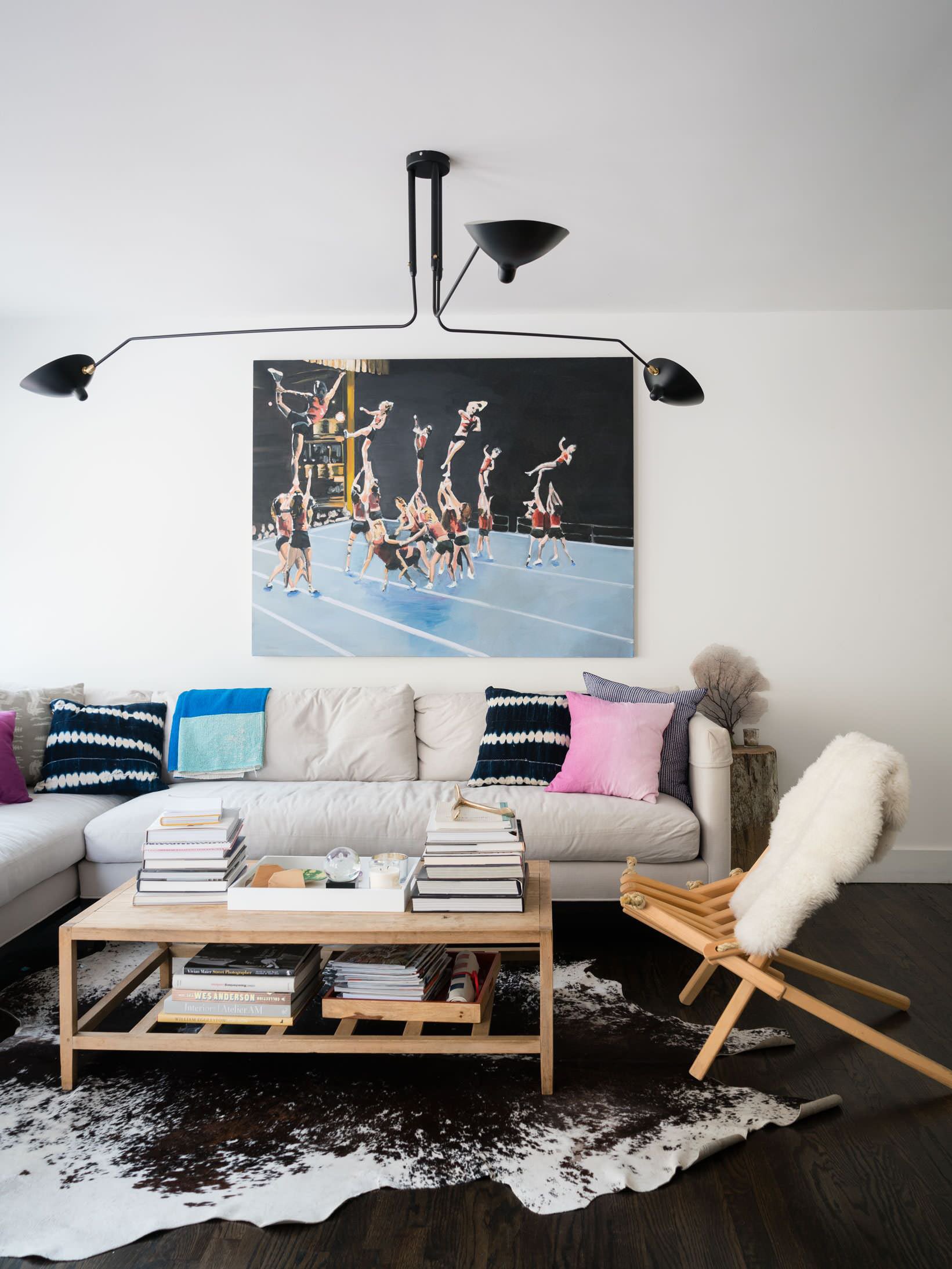 Lustra Plafonnier Trois Bras Minimaliste