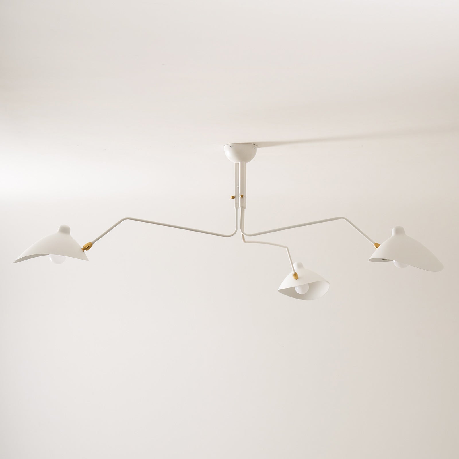 Lustra Plafonnier Trois Bras Minimaliste