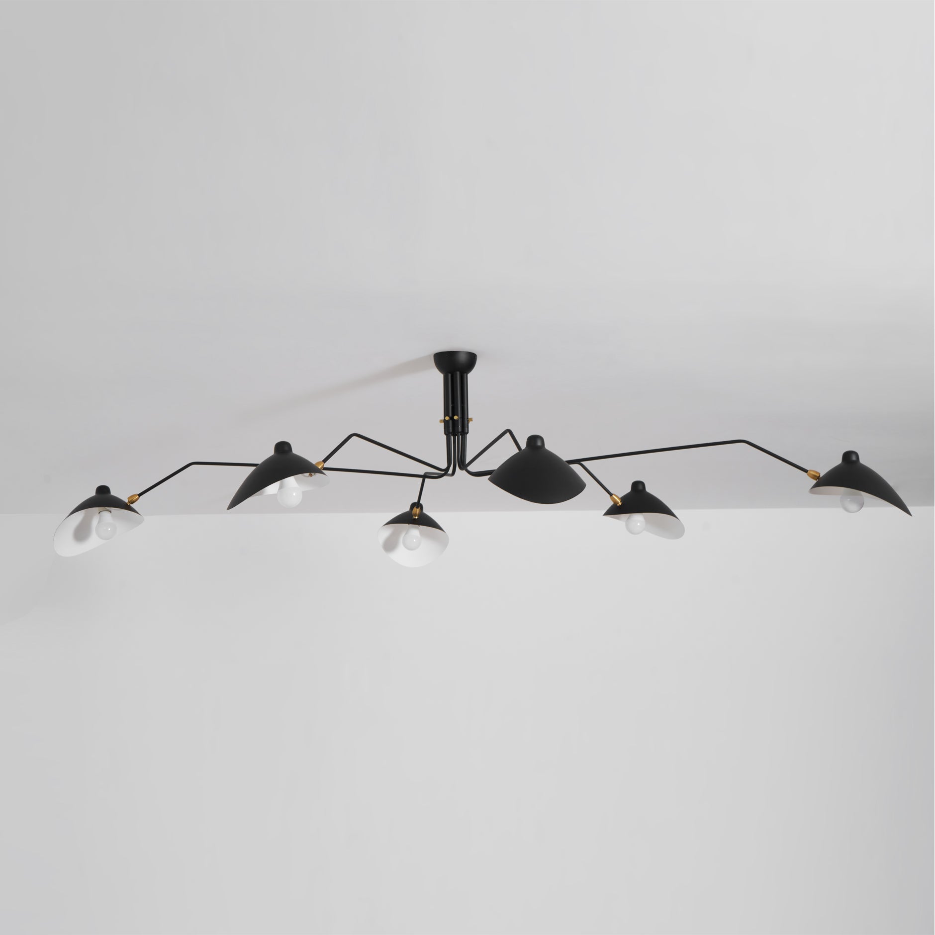 Lustra Plafonnier Trois Bras Minimaliste