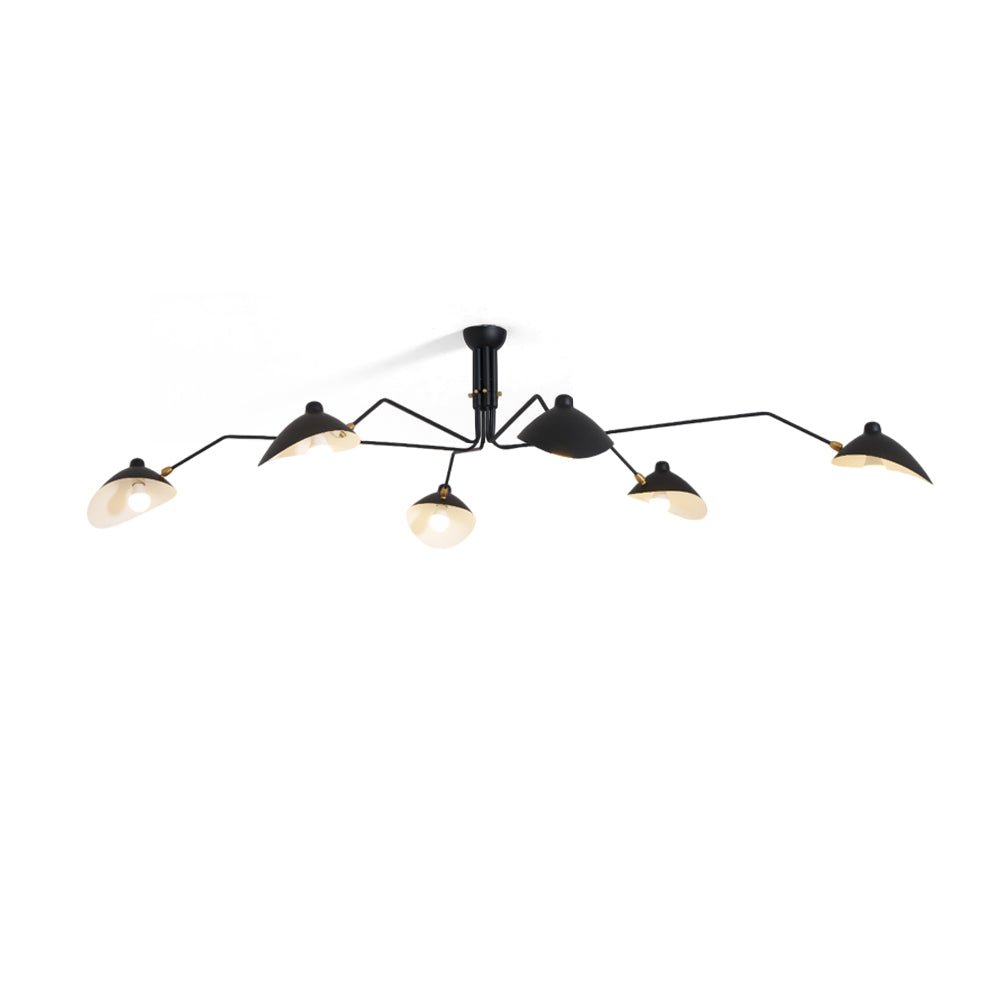 Lustra Plafonnier Trois Bras Minimaliste