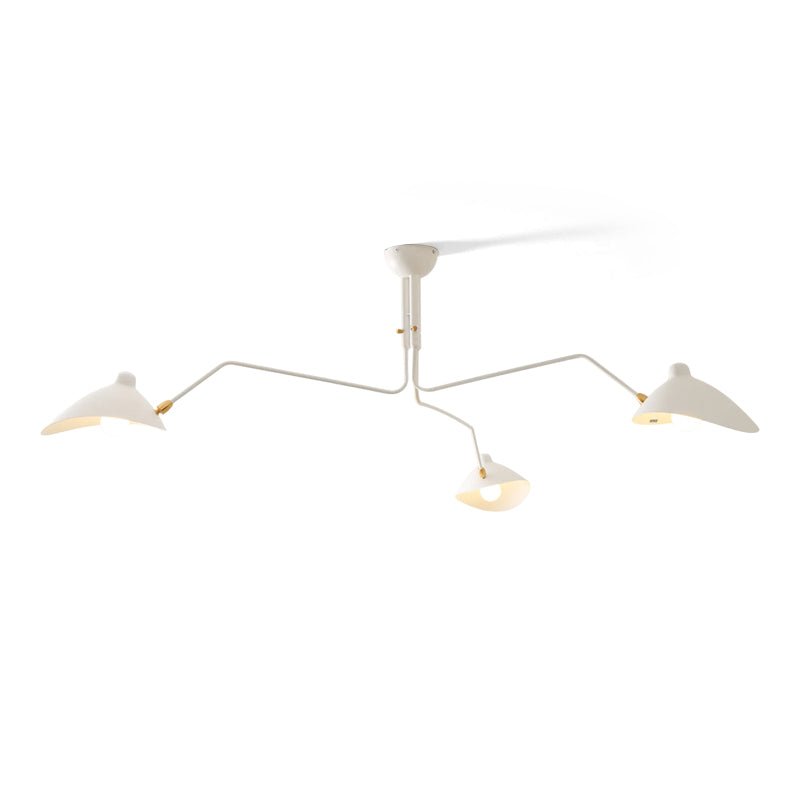 Lustra Plafonnier Trois Bras Minimaliste