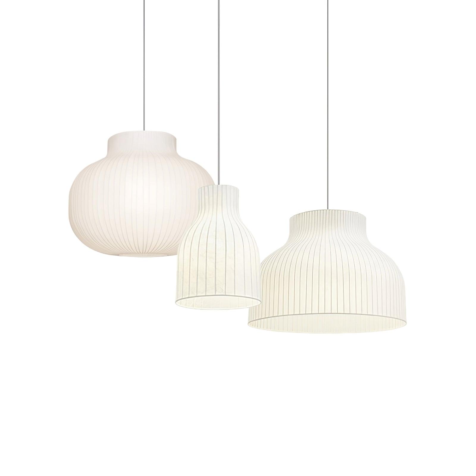 Lumina Suspension en Soie Canellée
