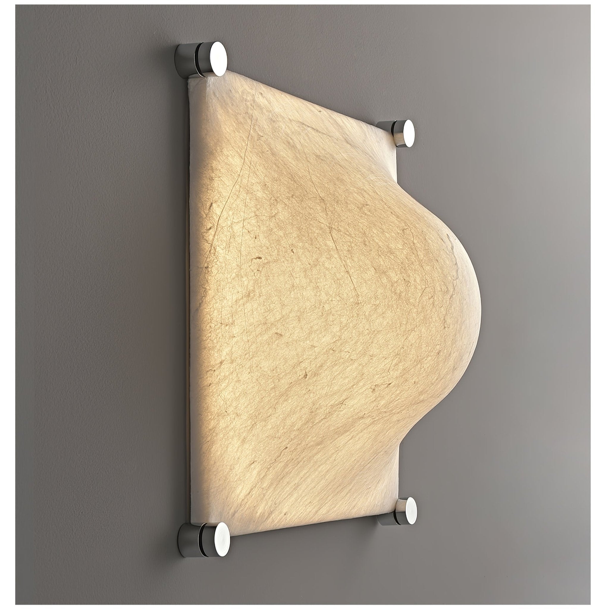 Panel Applique Murale Rustique en Soie