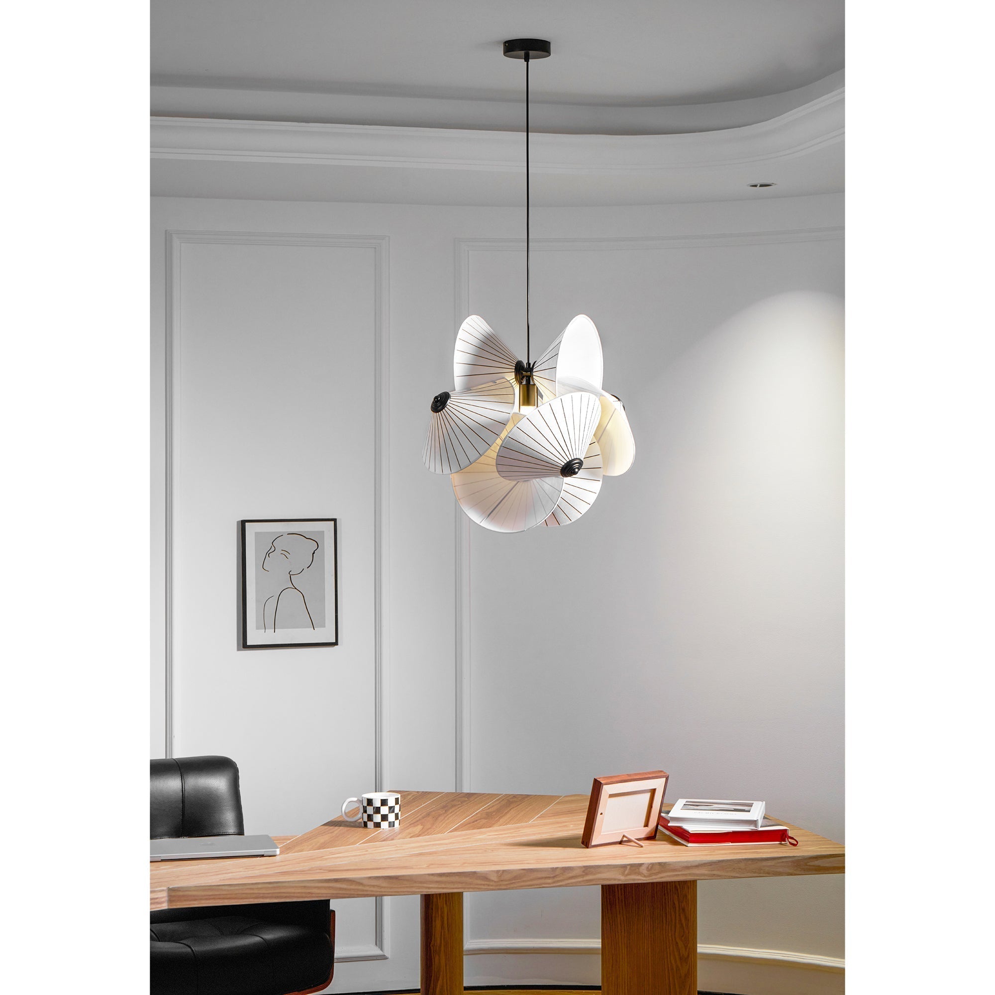 Zerinarae Suspension en Métal et Tissu, Créativité Individuelle