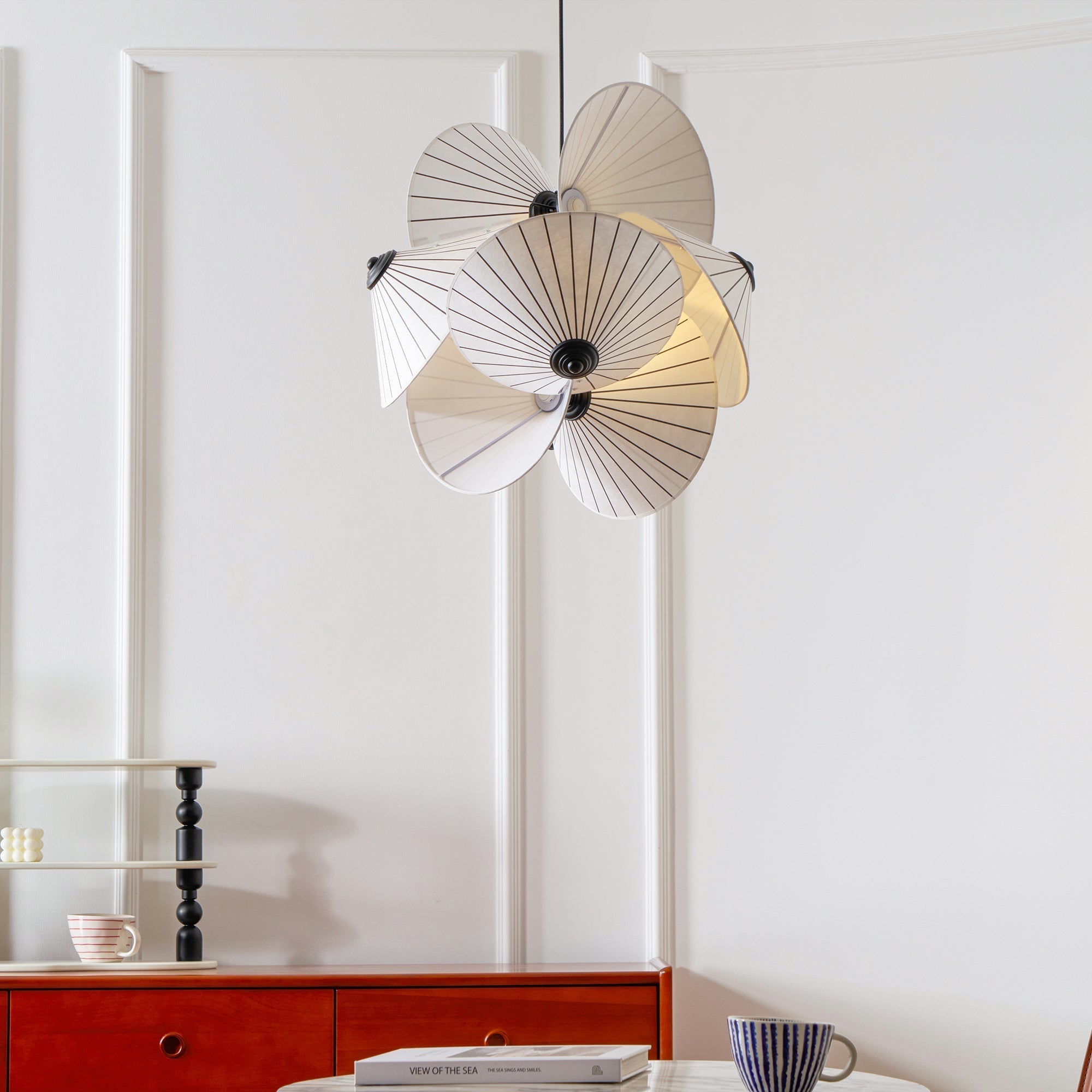 Zerinarae Suspension en Métal et Tissu, Créativité Individuelle
