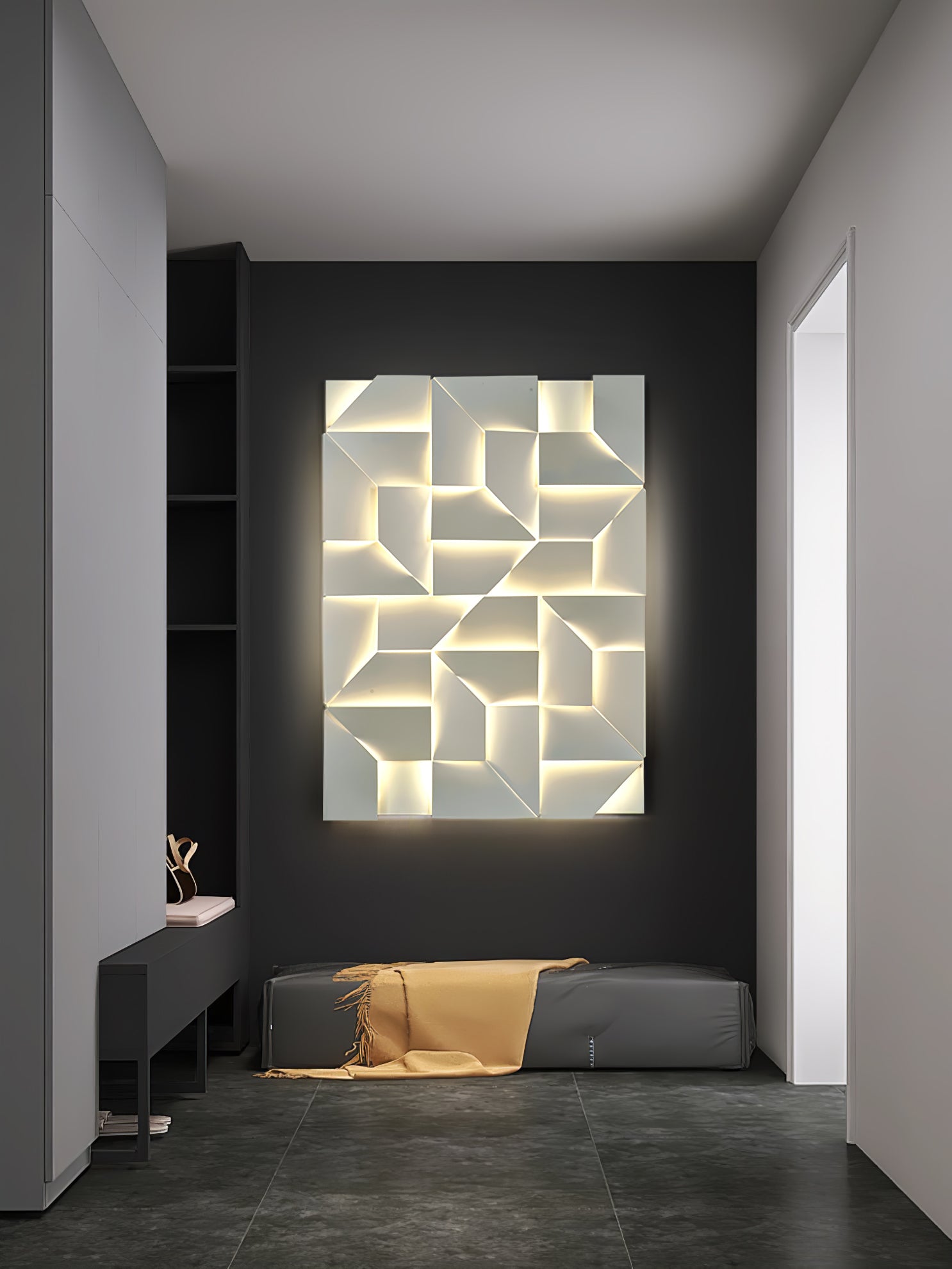 Zoliria Applique Murale en Métal Moderne